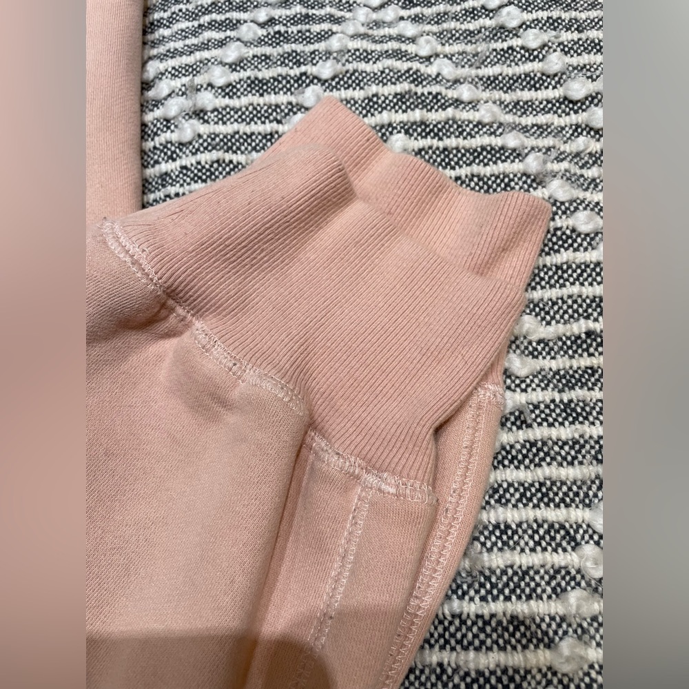 POPPY & PEONIES | Pastel blush Pink Joggers SweatPants Size S/M - Picture 12 of 12